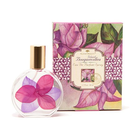 Aloha Beauty Hawaiian Island Bougainvillea Eau De Parfum Perfume Spray 1.7 oz