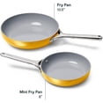 thumbnail image 5 of Caraway Nonstick Ceramic Mini Fry Pan (1.05 qt, 8") - Oven Safe & Compatible with All Stovetops (Gas, Electric & Induction) - Marigold, 5 of 5