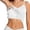 White, variant on Women's Built-In Bra Tank Top, Spaghetti Strap Lace Trim Camisole with Padded Cups, Slim Fit Summer Layering Cami