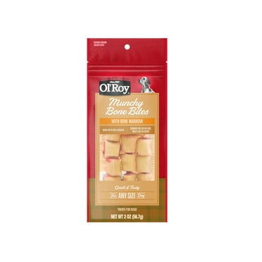 Ol' Roy Munchy Bone Bites with Marrow, 2 oz, 1 Count