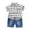 Black, variant on Utlike Boys Outfits Sets Cartoon Set Clothes Tops+Shorts Summer Baby Outfits T Shirt Outfits&Set Boys Clothing Sets For Dailywear Size 3 Years-4 Years