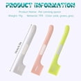 thumbnail image 2 of 3 PCS Pet Food Can Spoon Pet Food Mixing Spoons Silicone Food Canned Scoop Mini Spatula Food Can Spoon for Dogs and Cats(Pink+Grey+Green), 2 of 5