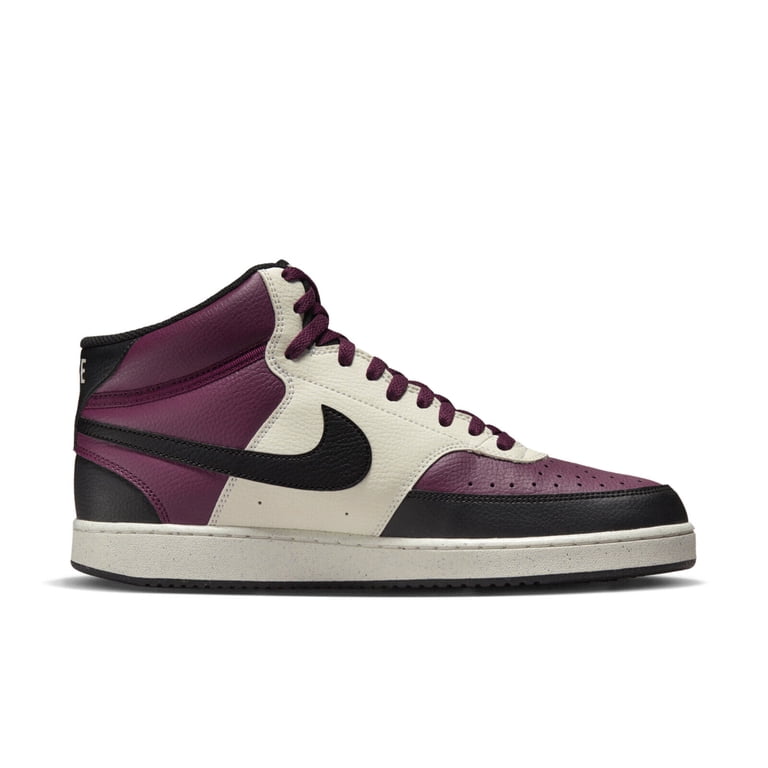 Nike Court Vision Mid NN DN3577-600 Mens Beetroot Sail Black  display picture 1