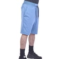thumbnail image 2 of Riflessi Men's Tech Fabric Performance Activewear Short Pants (Sky Blue, 3X), 2 of 5