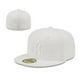 thumbnail image 3 of New Era New Era Yankees gorra de béisbol totalmente sellada no ajustable gorra de ala plana circunferencia de cabeza grande hombres mujeres estilo de moda desgaste inverso Hip-Ho, 3 of 3