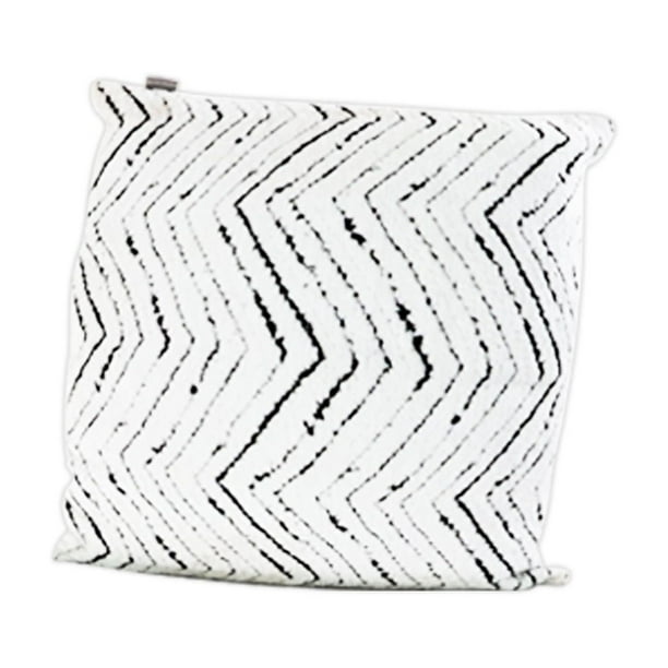 Cojin Decorativo para Sala Moderno Acolchonado de Chenille Suave Ideal para Dormitorio Sofa Oficina Blanco Gaon