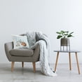 thumbnail image 3 of Stupell Industries Woodland Squirrel Winter Snowflakes Printed Throw Pillow Design by ND Art, 3 of 6