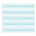 thumbnail image 4 of Binding Comb, 10 Pcs Reusable Wear Resistant PP Paper Binding Tool  For Office Transparent Blue, 4 of 8