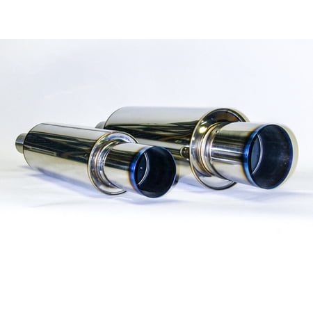 HKS Universal Stainless Hi Power 170mm Titanium Muffler - 34005-FK001