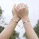 thumbnail image 2 of Pulseras de la amistad para dos niñas, pulseras de mariposa a juego de larga distancia, regalos de amistad para mujeres, regalos de cumpleaños para amigas., 2 of 5
