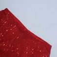 thumbnail image 6 of WAYUTE Women's Shorts High Waist Casual Shorts Hot Pants High Elastic Sequins Bar Performance Clothing Shorts, 6 of 9