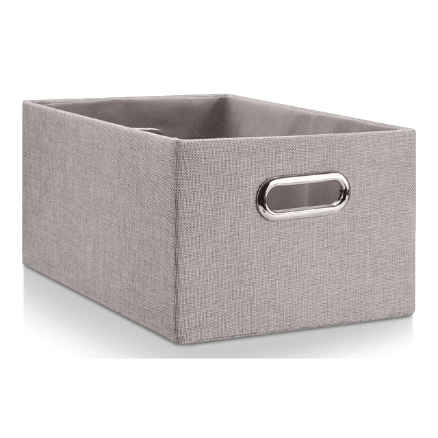 Bouclair Grey Storage Basket Small