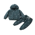 thumbnail image 1 of 2Pcs Vêtements Ensemble Arbre Imprimé à Manches Longues Sweat-Shirts Pantalons Longs Tenues d'Automne, 1 of 7
