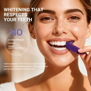 CEELIKE Teeth Whitening Strips (7 Treatments/14 Strips) - Peroxide-Free Whitening Kit with Hydroxyapatite, Enamel Safe + Cheek Retractor, Easy 3-Step at-Home Teeth Whitening for Deep Stain Removal