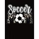 thumbnail image 2 of Camisetas de manga corta para mujer, cuello redondo, estampado floral, ajuste holgado, para verano, otoño 2025Soccer Mom Graphic Print T-Shirt - Casual Crew Neck Short Sleeve Top, Polyester Knit Fab, 2 of 6
