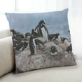 thumbnail image 1 of Ahgly Company Animals Penguin Coussin Intérieur, 18 Pouces par 18 Pouces, 1 of 6