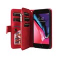 thumbnail image 4 of Compatible with iPhone 8/ 7 Wallet Case with Card Slots PU Leather Zipper Flip Folio Cover, 4 of 5
