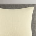 thumbnail image 3 of Bree Housse de Coussin Euro en Tricot Ivoire 26x26 Pouces, 3 of 5