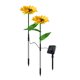 thumbnail image 1 of Luz De Tierra Lámpara de césped solar duradera con luz de suelo de girasol LED para patio (1 arrastre 2) Tmvgtek Para estrenar, 1 of 9