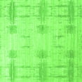 thumbnail image 1 of Ahgly Company Indoor Square Solid Green Modern Area Rugs, 3' Square, 1 of 4