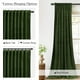 thumbnail image 3 of Cortinas Stangh de terciopelo verde musgo, 300 g/m², 304 x 274 cm, 2 paneles, 3 of 8