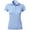 3ua03_sky blue, variant on Ma Croix Womens Pique Polo Shirts Dry Comfort Slim Fit Casual Short Sleeve Top