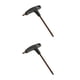 thumbnail image 4 of Greeniant Tornillos de Rotor de freno de disco de bicicleta MTB, llave inglesa para bicicleta de montaña, ciclismo de carretera, llave T25 Negro 140x85cm 2piezas, 4 of 6