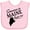 AD-Pink, variant on Inktastic Someone in Maine Loves Me Boys or Girls Baby Bib