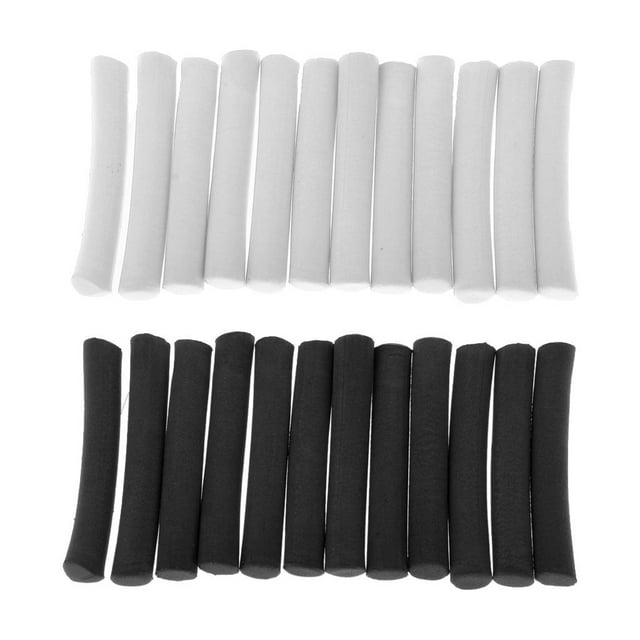 24 piezas EVA Foam Stick Cola Flotador Cilindro 50mm Pesca de Carpa