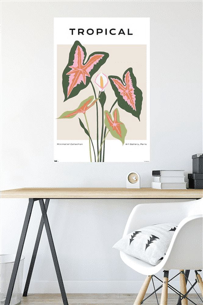 Botanical - Tropical Wall Poster, 22.375" x 34"