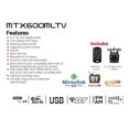thumbnail image 3 of Autoestéreo 2 DIN MTX Audio MTX600MLTV Usb Dvd Bluethooth Tv Digital Mirrorlink MTX Audio MTX600MLTV, 3 of 8