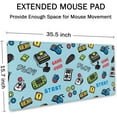thumbnail image 2 of Large Mouse Pad, Cute Gamer Desk Mat for Desktop, Women Girls Waterproof Gaming Mousepad, Video Game Computer PC Laptop Protector Writing Pads for Work Game Office Home 35.4" x 15.7", 2 of 6