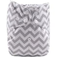 thumbnail image 3 of Alva Baby 5 Pañales Ecológicos de tela estampados, impermeable y adaptables de 4-16kG, 3 of 7