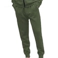 thumbnail image 1 of Men's Small Quilted Warm Lined Workout Pants - High Waist, Wide Leg, with Pockets, 1 of 6