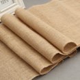 thumbnail image 2 of Hessianer Sackleinen -Tischlufer Weites Natural M7P0 E8N0 Rustikal O5F3, 2 of 9