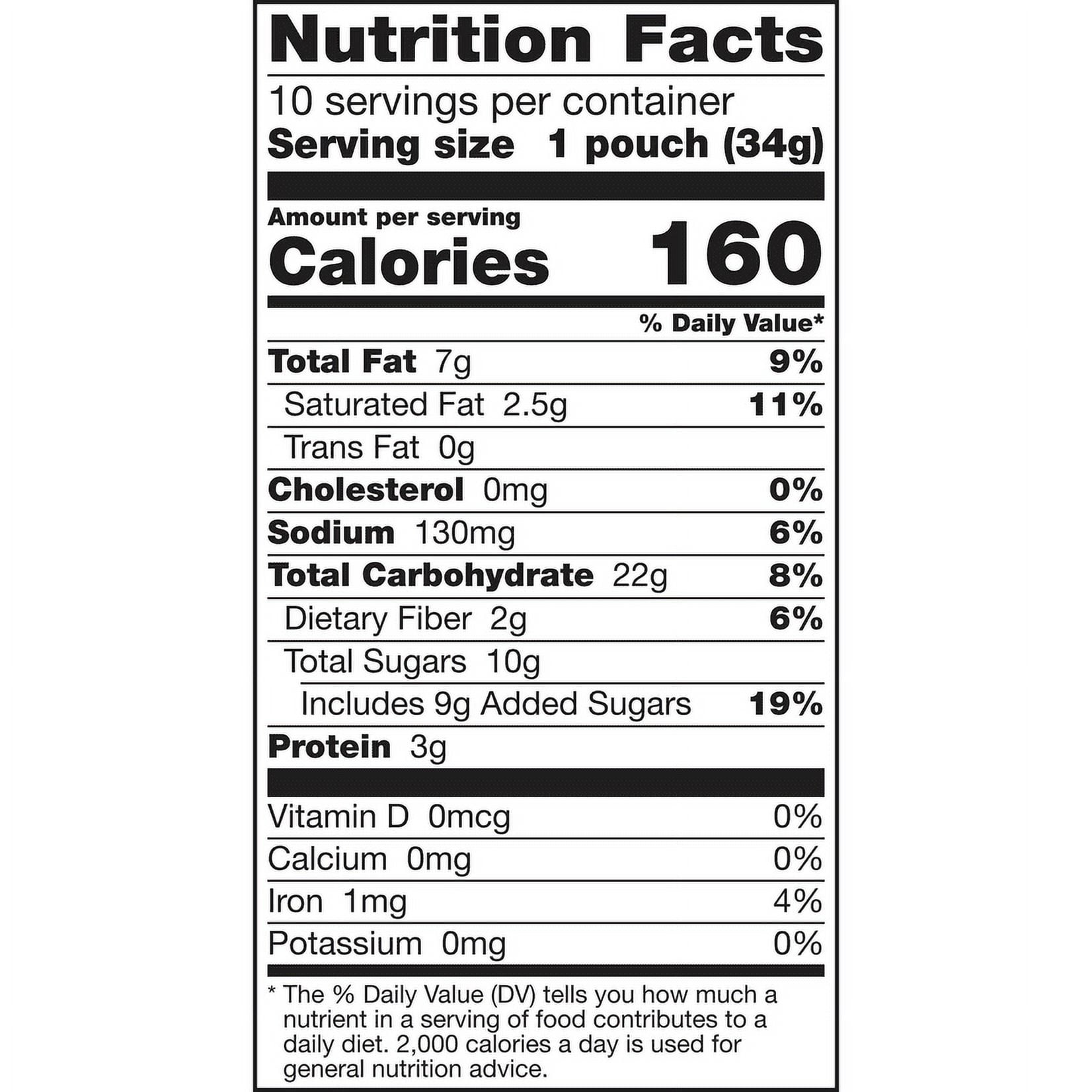 Nature Valley Snack Mix, Crunchy Oats 'N Chocolate, Peanuts & Pretzels, 10 ct
