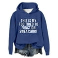 thumbnail image 1 of WEAIXIMIUNG Sweat à Capuche Zippé pour Femmes, Sans Capuche, Décontracté, Manches Longues, Imprimé Graphique, avec Cordon de Serrage, 1 of 4