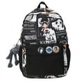 thumbnail image 1 of One Piece Teenager Student Schoolbag Casual Trendy Cool Anime Backpack Large Capacity Backpack-week, 1 of 4