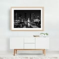 thumbnail image 6 of The Chicago River B&W - Chicago Illinois Photography Unframed Wall Art Print 24 x 36 inches, 6 of 7