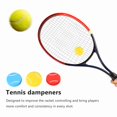 thumbnail image 4 of 10PCS Tennis Racket Vibration Dampeners Tennis Shape Tennis Racquet Shock Absorbers Tennis Racket Strings Dampers,Multicolor, 4 of 8