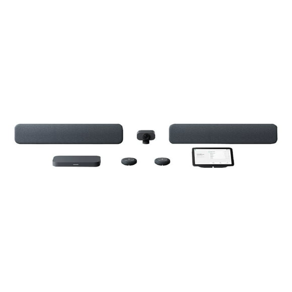 Lenovo Google Meet Series One - Gen 2 - Trousse pour Grande Pièce - Trousse de Visioconférence - Charbon