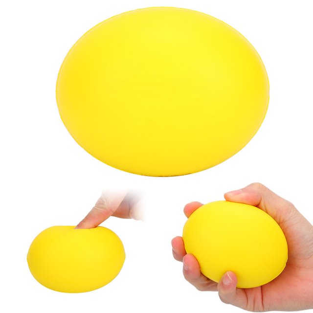 Bola de Ejercio Con El Dito A Mano, Bola de Agarre Elástica, Alivio Portátil Al Alivio de Los Dedos de la Presión para la aula