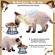 thumbnail image 4 of Juego 2 Cuencos para Gatos Cuenco Alimentación, 4 of 9