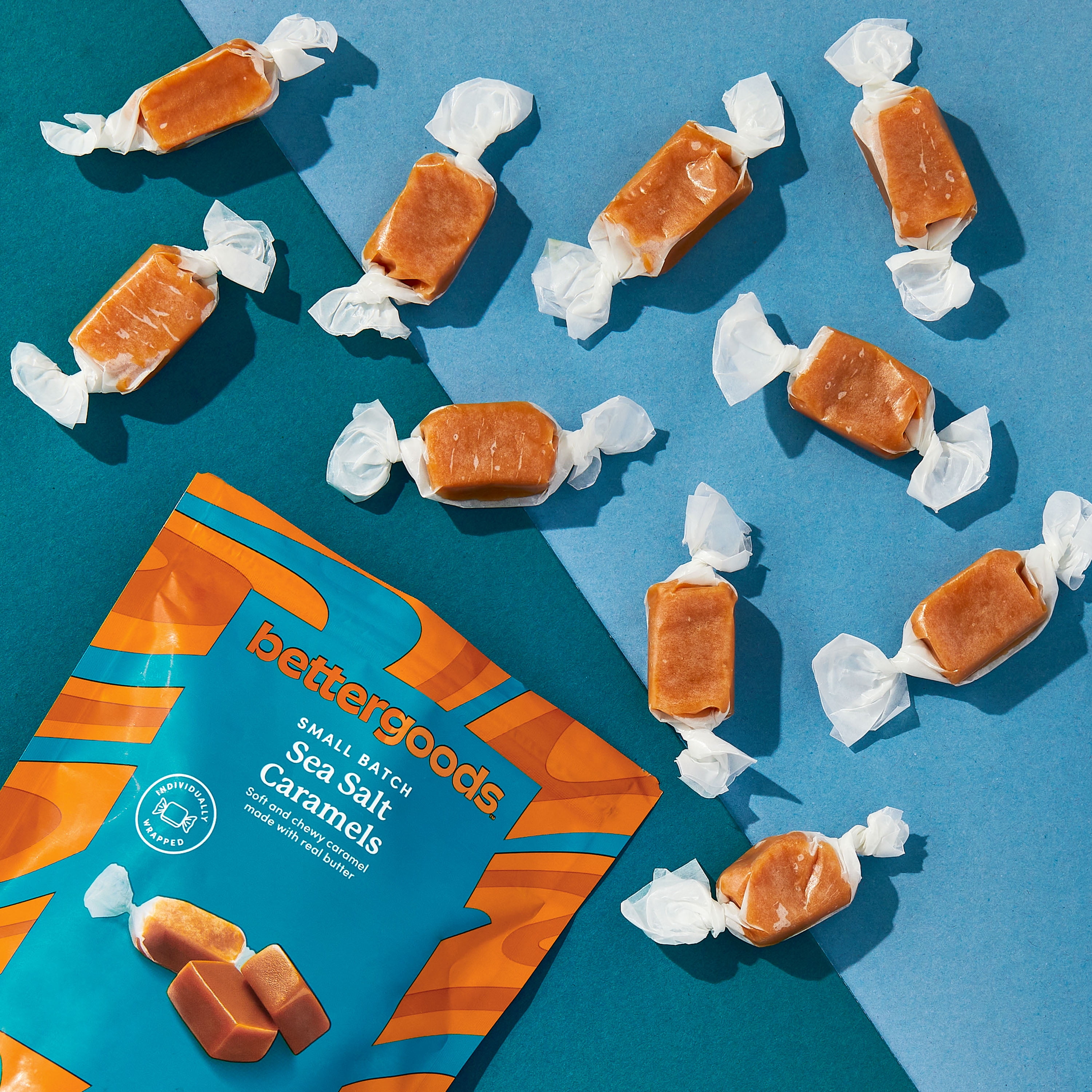 bettergoods Small Batch Sea Salt Caramels, 5.1 oz