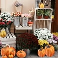 thumbnail image 3 of 7Pcs Halloween Foam Simulation Pumpkin Model Craft Party Home Decoration, 3 of 8