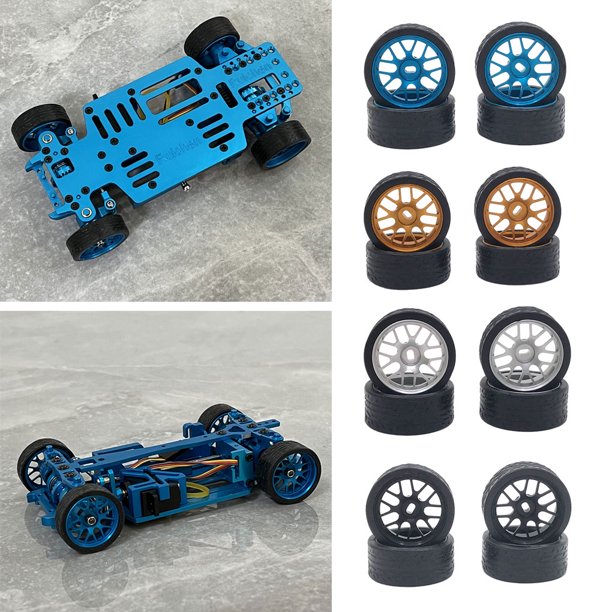 HURRISE Remplacement de mise à niveau de voiture 1/18 RC Kit de