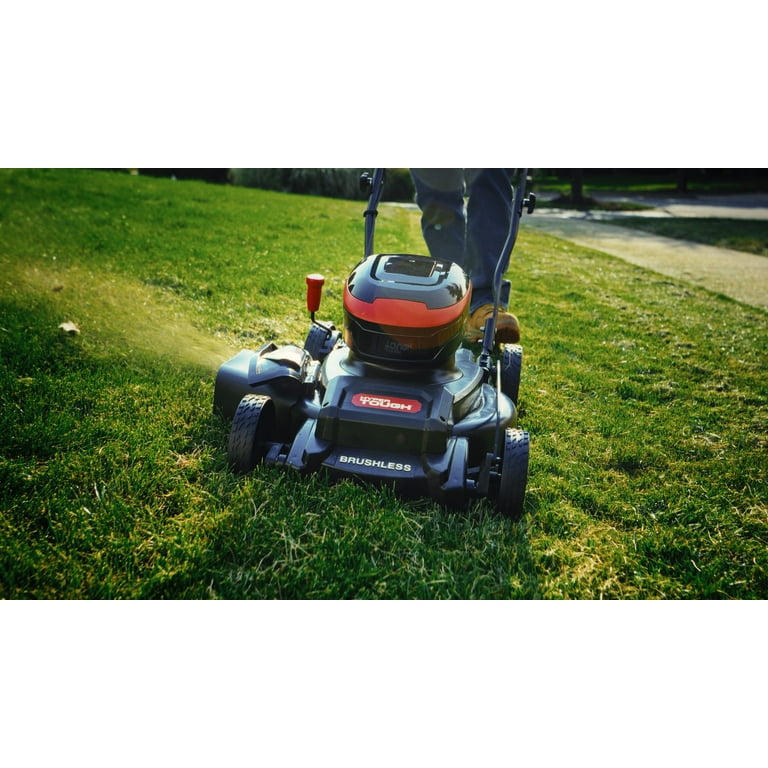 ★87MM★ Mmlg 19MG HFT LAWN GREEN Hyper Tough 2x20 Volts Max 18-inch Brushless Side-discharge