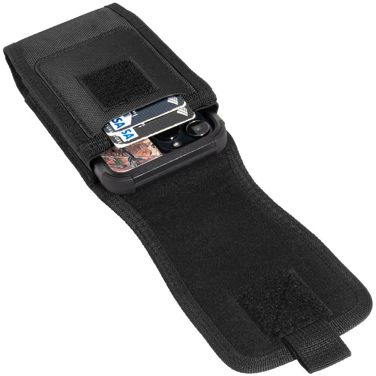 Oxford Universal Cell Phone Holder Belt Clip Loop Card Slot Pouch