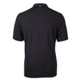 thumbnail image 3 of Men's Cutter & Buck Black Durham Bulls Virtue Eco Pique Recycled Polo, 3 of 3