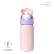 Cirkul 16oz StrawSip Flip Bottle, Blossom (Pink)